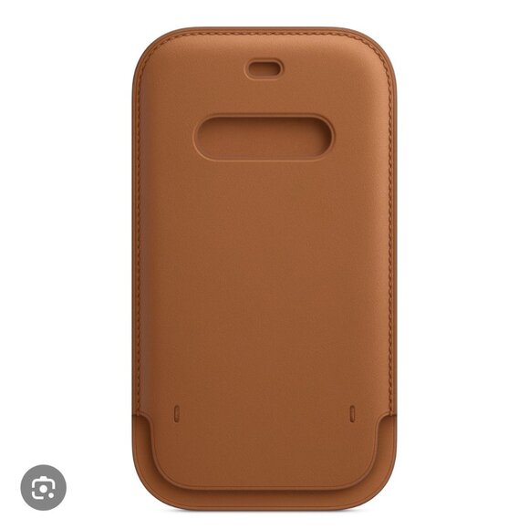 APPLE 12 Mini Pro Brown Leather‎ Sleeve with MagSafe NEW WITH BOX - Picture 1 of 6